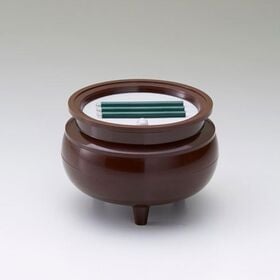 スマイルキッズ 自動消灯横置き安心のお線香(中) ブラウン