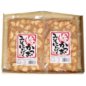 森田製菓 梅かつおみそにんにく 2コ入り