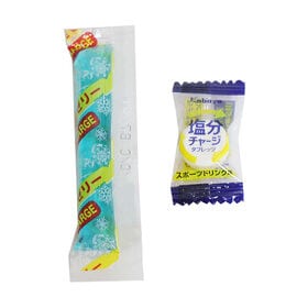 【計60個】塩分補給 スティックゼリー(サイダー)30個・タブレット(スポーツドリンク味)30個