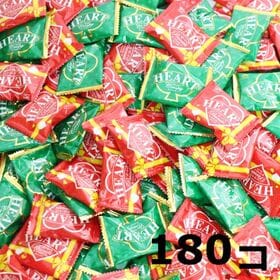 不二家 ハートチョコレート（ピーナッツ・クリスピー）【180コ】＜クール便＞