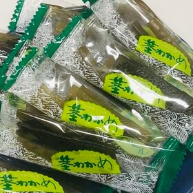 【計250g/125g×2袋】茎わかめ 珍味 | シャキシャキした食感！少し酸っぱい食物繊維等の栄養も豊富な！おつまみ・お茶請けに【個包装】