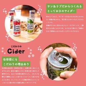 【200ml×アソート60缶】フルーツクラフトサイダー（スイカ／カキ）山形食品