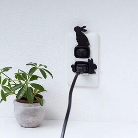 スマイルキッズ うさぎのコンセントカバー 4個組 AKN-2104