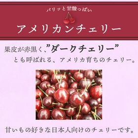【アメリカ】1kg  アメリカンチェリー