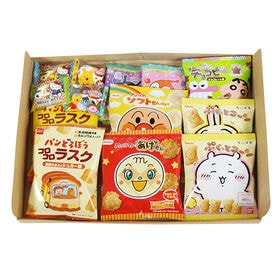 キャラクター大集合！こどもが喜ぶ可愛いお菓子セット（8種・計13コ）