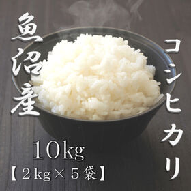 【計10kg/2kg×5袋】【精米】令和7年産 新潟県魚沼産コシヒカリ 白米