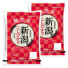 【計4kg(2kg×2袋)】[精米] 令和7年産 新潟県産コ...