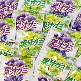 【24コ】明治 果汁グミ 食べきりミニパック 2種詰め合わせ