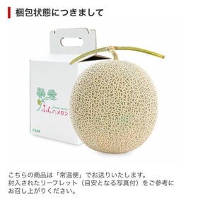 【予約受付】7/15~順次出荷【1.6kg×1玉入】北海道ふらのメロン 《優品or秀品》