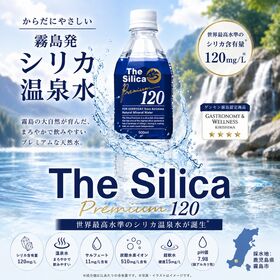 【500ml48本】温泉水 The Silica Premium120