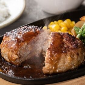 【計600g/(150g×4個)】牛ハラミ100％のPREMIUMハンバーグ
