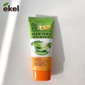 【2個セット】[EKEL/イケル] UV アロエベラサンブロッククリーム  SPF50 PA+++