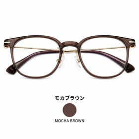 【モカブラウン／強度  ＋1.25から＋3.50】累進多焦点シニアグラス  ビューフリーグラス
