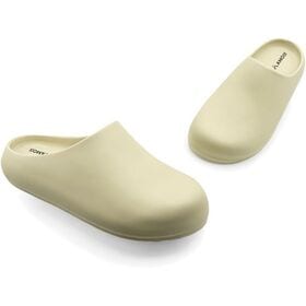 【カーキ/24cm】AMOJI 防水ガーデンサンダル 軽量 防滑 室内履き 男女兼用 GX0895