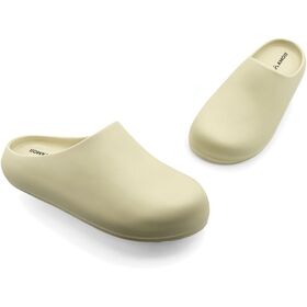 【カーキ/27cm】AMOJI 防水ガーデンサンダル 軽量 防滑 室内履き 男女兼用 GX0895