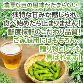 【予約受付】8/1~順次出荷【1kg (250g×4袋)】 山形県鶴岡市産 だだちゃ豆 小分け