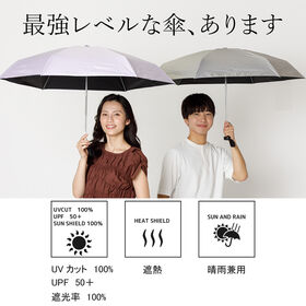 【晴雨兼用傘】<オフホワイト> 重さ135g！スマホより軽いUVカット100％マイナス16度 UL