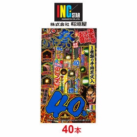 【40本入×1袋】手持ち花火セット どっさり花火祭 L