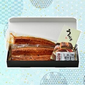 【約200g×2尾】うなぎ蒲焼き 国産　完全無投薬 鹿児島県産 特大【化粧箱入り】