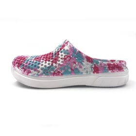 【ホワイト/29cm】AMOJI カモフラ柄 クロッグサンダル 軽量 通気 メンズ CAMO161