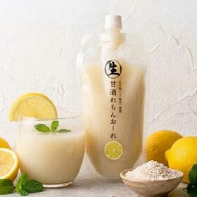 【500g×4P】生甘酒 れもんおーれ4Pセット（ノンアルコール）