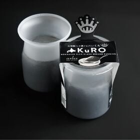 【北海道】ベイクド・アルル 北海道リッチ黒ごまプリン ＜KuRO 6個セット＞