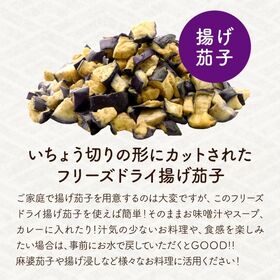 【50g×2P】フリーズドライ揚げなす