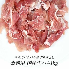 【500g×2袋】国産生ハム切り落とし