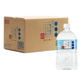 【1L×24本】島根県金城町 金城の華／純天然アルカリイオン水 シリカ KFG ペットボトル