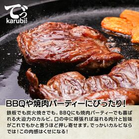 【500g】でっカルビステーキ500g ブリスケットスカート