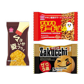 サクッとプチおつまみセット（ザクッチ・マヨいか姿フライ・チキチキヌードル）【計50コ】