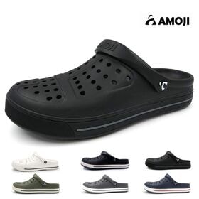 【ブラック・ブラック/24cm】男女兼用 2WAYクロッグ ファッション スポーツサン CL1820 | 仕事にも普段使いにも活躍する快適な一足