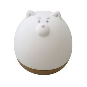 アロマおきあがりこぼし しば【熨斗可】 | ころんと丸いイヌのおきあがりこぼしのアロママスコット