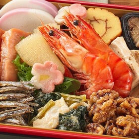 【12/30午前着】【1~2人前27品目2段】サンプル百貨店ロングセラーおせち「栄福」
