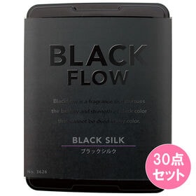 【車用芳香剤】ブラックフローボックス【ブラックシルク】1ケース（30個入） | 何色にも染まらない黒の美しさと力強さを追求したカーフレグランス