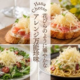 【55g×2袋】花チーズ プレーン 厳選したチーズを薄く削り、口の中でほどけるような軽やかな食感