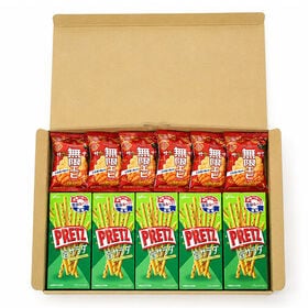 34gプリッツ＜旨サラダ＞と1枚無限エビセット