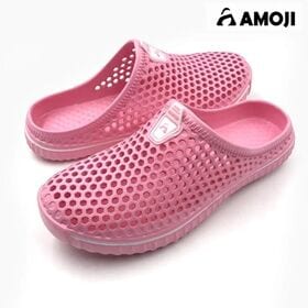 【ピンク/25.0cm】クロッグサンダル メンズ レディース 超軽量 通気性 サボ AM1702