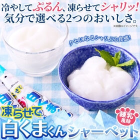 【計16本入/8本入×2袋】凍らせて白くまくんシャーベット