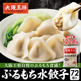 【日替わり数量限定】【72個入り】超特盛 ぷるもち水餃子【先行チケット利用NG】
