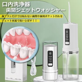 【日替わり数量限定】口内洗浄器 歯間ジェットウォッシャー【先行チケット利用NG】
