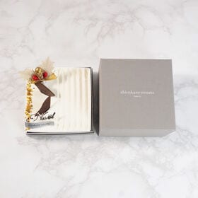 【12/22着】shirokane sweets TOKYO【GIFTBOX】ショート（オレンジ） | クリスマスケーキのギフトボックス