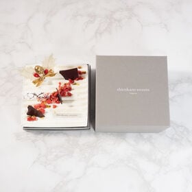 【12/22着】shirokane sweets TOKYO【GIFTBOX】白金ショート（ベリー） | クリスマスケーキのギフトボックス