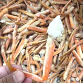 【約5kg(約300本)】本ずわいがに 小足（ボイル済み冷凍）