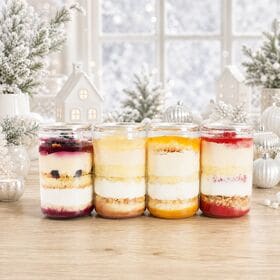 【12/22着】【計4個/4種×各1個】白金ホワイトティラミス 四彩クリスマスアソート