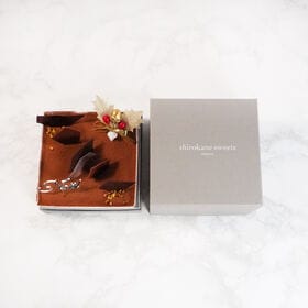 【12/22着】shirokane sweets TOKYO【GIFTBOX】白金ティラミス | クリスマスケーキのギフトボックス