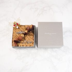 【12/22着】shirokane sweets TOKYO【GIFTBOX】山江栗モンブラン | 献上栗　山江栗を使ったたっぷりモンブランケーキ