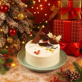 【12/22着】【5号】ホワイトクリスマスを彩る純白の白金フロマージュショート