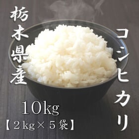 【計10kg/2kg×5袋】[精米]令和8年産 栃木県産コシヒカリ 白米
