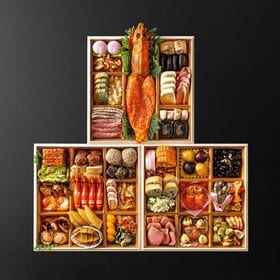 【要冷蔵：消費期限有】【12/31着】横浜ベイシェラトン ホテル＆タワーズ 和・洋・中おせち三段重